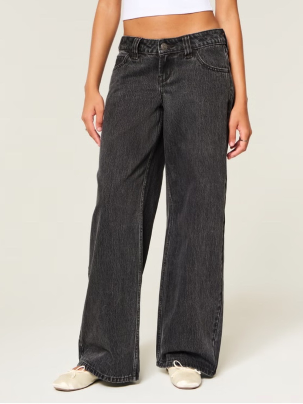 Hollister Low-Rise Super bag Jeans 29/8 Regular